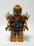 LEGO lor089 Gundabad Orc - Bald with Shoulder Spikes